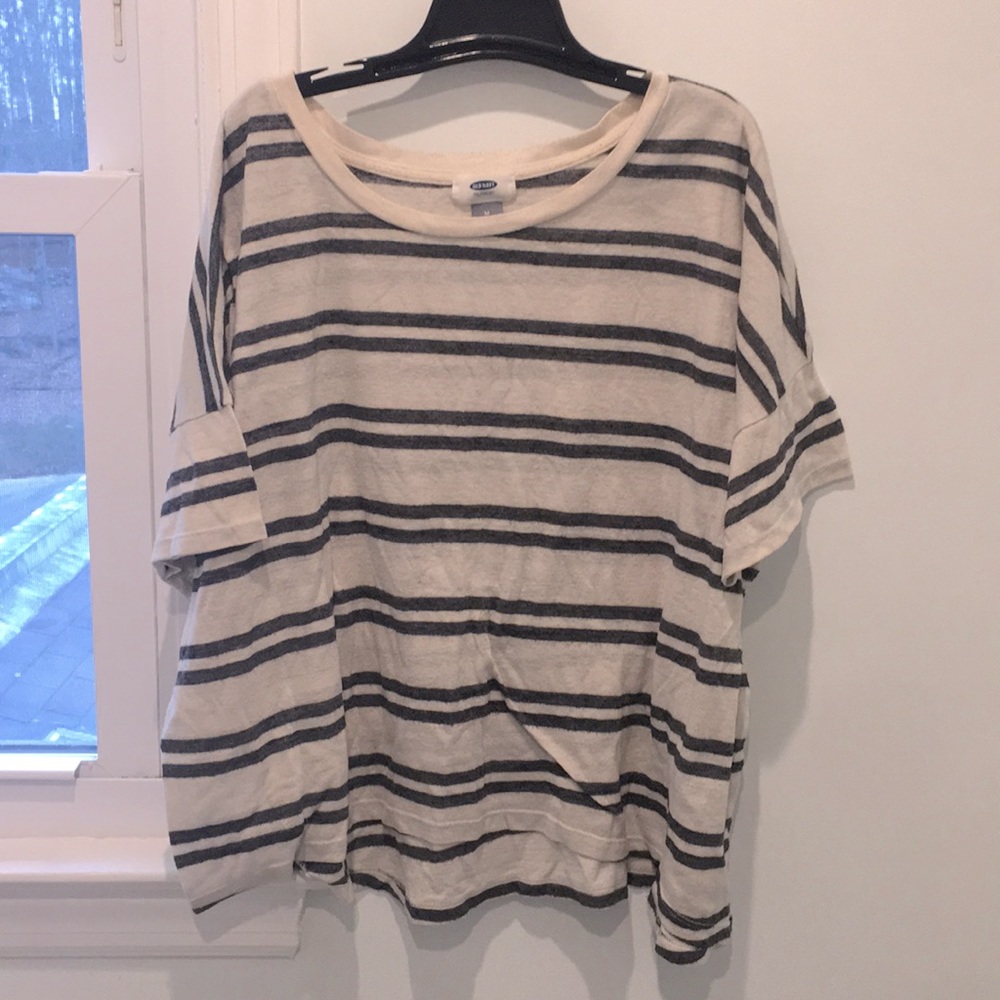 Slightly cropped top